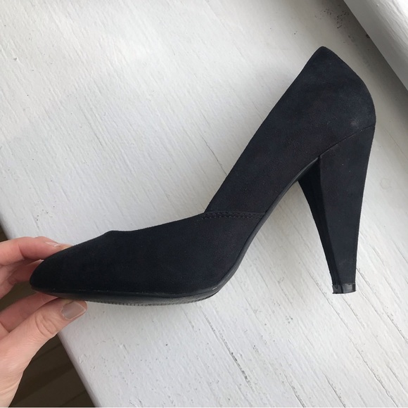 FOREVER 21 | Faux suede black heels - Picture 11 of 13
